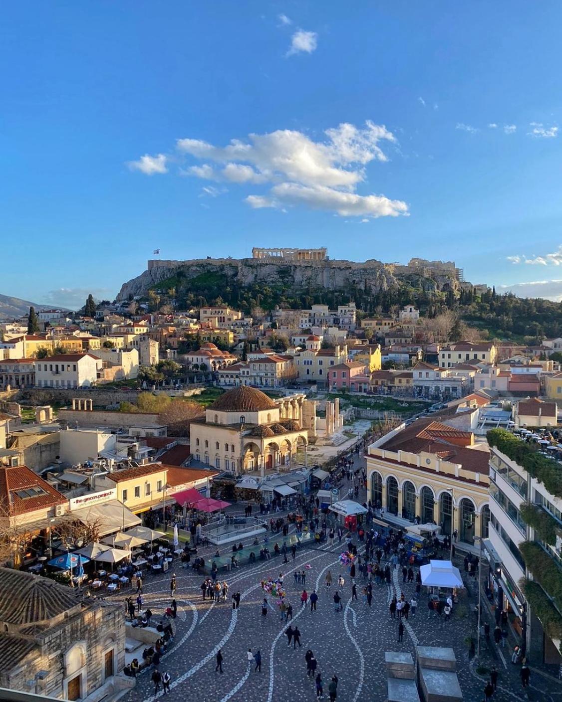 Athens *Blue Grand Suite *Di Giorgio Central Apartment المظهر الخارجي الصورة