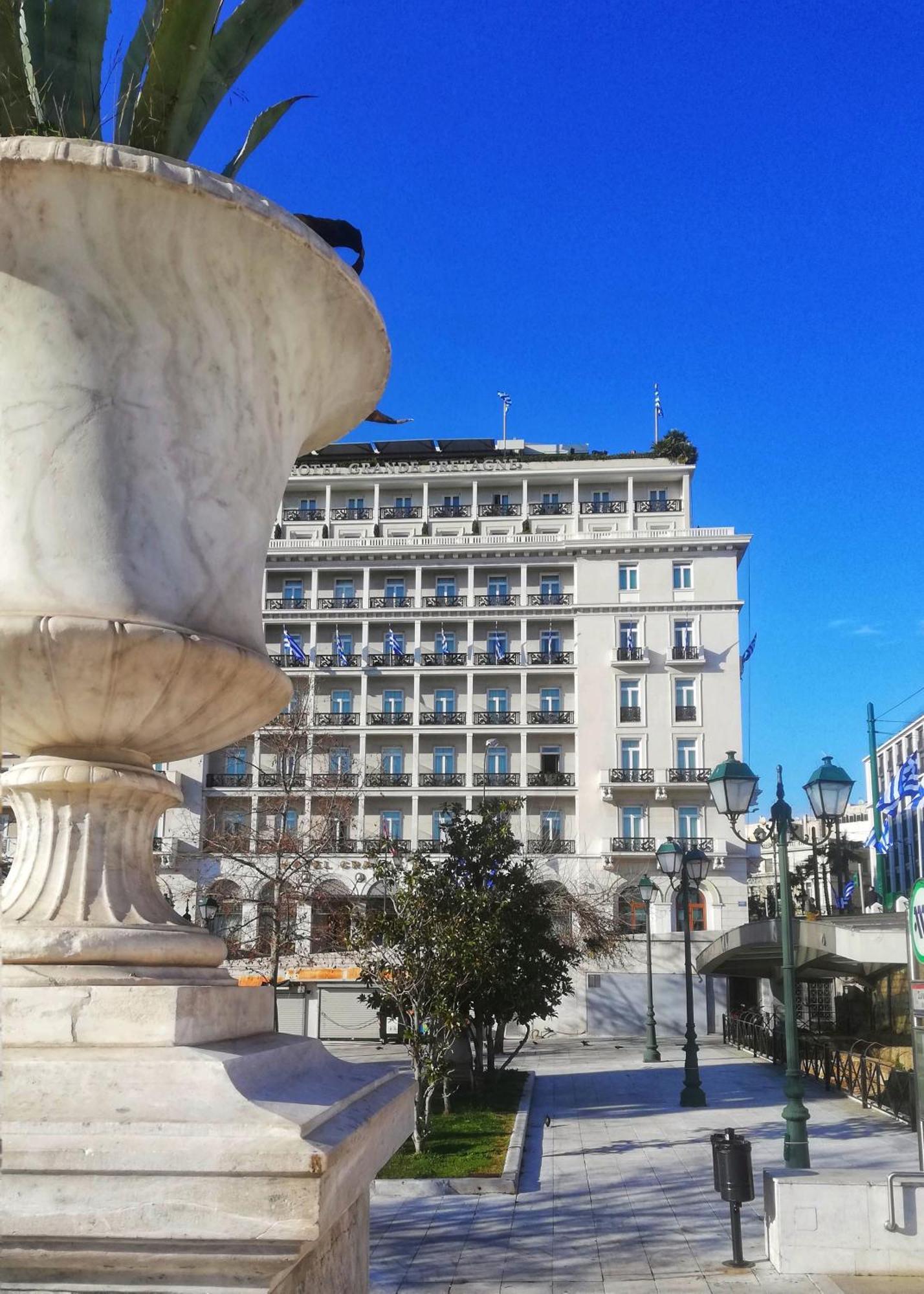 Athens *Blue Grand Suite *Di Giorgio Central Apartment المظهر الخارجي الصورة